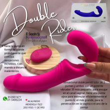 VIBRADOR LESBICO DOUBLE RIDER